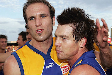 He took over the captaincy from Ben Cousins in 2006.
