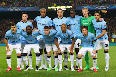<b>No.3 - Manchester City:</b> $10.9 million per year ($209,126 per week)