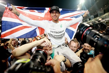However, the season belonged to Mercedes' Lewis Hamilton. (AAP)