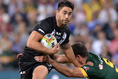New Zealand halfback Shain Johnson.