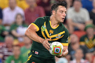 Kangaroos halfback Cooper Cronk.