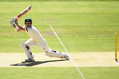 Warner took it to the Indian attack from the first over.