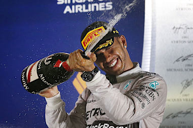 No.2 - Lewis Hamilton, Mercedes,  $28.8 million