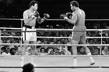 The 'Rumble in the Jungle' is arguably boxing's most famous fight.
