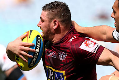 Addison Demetriou: The NRL beckons for this powerhouse Manly prop-turned-centre.