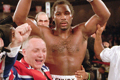 Frank Maloney managed Lennox Lewis to his 1997 world title. (Getty)