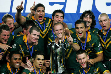 RUGBY LEAGUE: 2006 Tri-Nations final - Australia 16 bt New Zealand 12