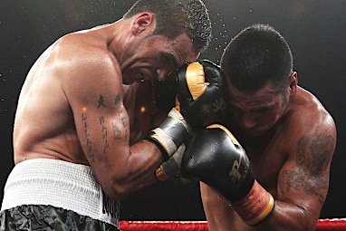 "I knew this guy meant business," Mundine said afterwards.