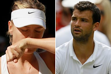 <b>Tennis glamour couple Maria Sharapova and Grigor Dimitrov have split amid rumours he'd had an affair with a former Bulgarian playmate.</b><br/><br/>Dimitrov announced the split after claims he'd cheated on her with model Nikoleta Lozanova during Wimbledon.<br/><br/>But the world no.16 said the couple called it quits after their "paths split".<br/><br/>"We experienced wonderful moments together," the Bulgarian said.<br/><br/>"I wish her much happiness and success in life and in tennis."<br/><br/>