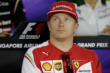No.6 - Kimi Raikkonen, Ferrari, $14.4 million