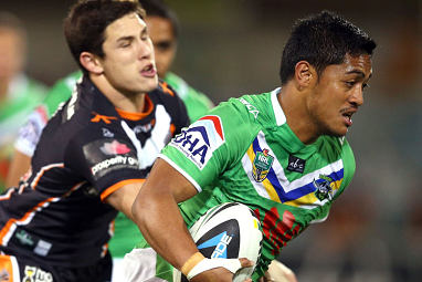 Anthony Milford left Canberra to play for Brisbane.