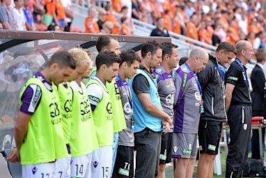 As do their opponents Perth Glory.