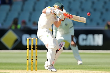 By that stage the Australians had raced to 0/31 with Warner 28 from 13 balls.
