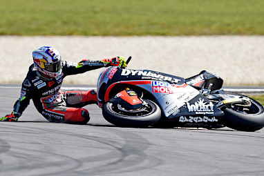 The race was marred by a number of incidents.