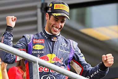 No.8 Daniel Ricciardo, Red Bull, $3.6 million