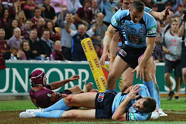 Morris' try appeared to come at a cost.