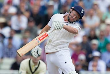 The big wicket arrived with trademark brutality wit  Johnny Bairstow the victim.