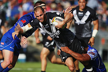 New Zealand backrower and captain Simon Mannering.
