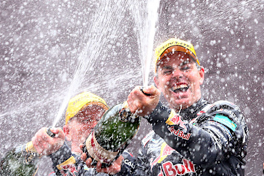 Lowndes is now three wins short of Peter Brock's record of nine. (Getty)