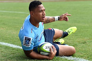 43. Israel Folau. Aged 25. Rugby union - $1.5m
