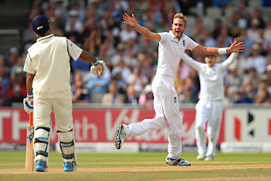 Stuart Broad - Destroys top orders with line and length.