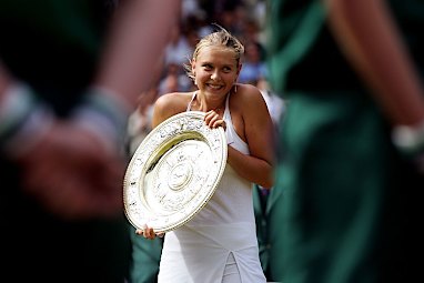 It's also true that she could be likened to Maria Sharapova.  (Getty)