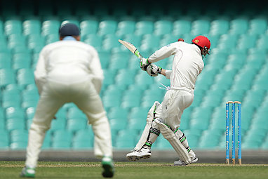 Players and umpires immediately rushed to his aid and signalled for help.