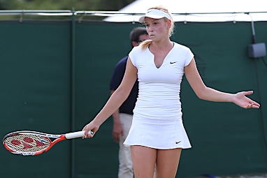 Disappointingly, she didn’t make the main draw at Wimbledon this year.