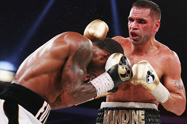 "I take my hat off," Mundine said.