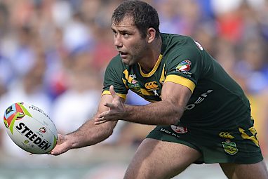 Kangaroos hooker and captain Cameron Smith.