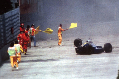 The fatal crash came after an Austrian rookie lost his life during qualifying.