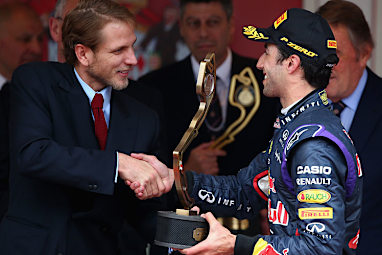 Ricciardo backed up to finish 3rd in Monaco.