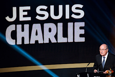 FIFA supported the victims of the Franch terror attacks.
