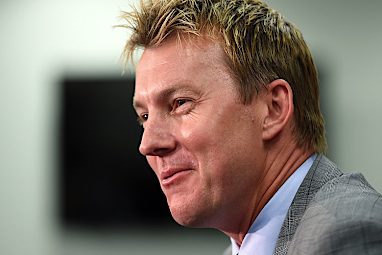 45. Brett Lee. Aged 38. Cricket - $1.5m