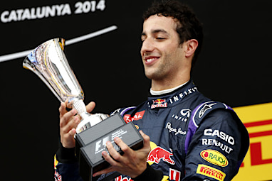 And the 25-year-old lit up the podium with his beaming smile.