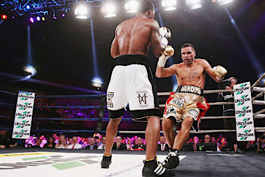 Mundine never really recovered from a brutal second round.