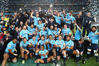After topping the table, the Tahs beat the Crusaders 33-32 in the final.