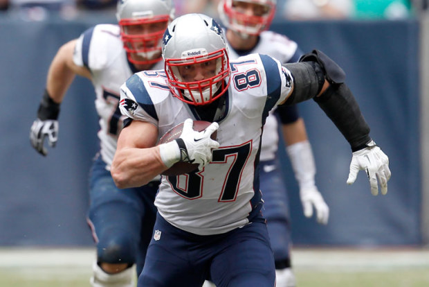 Rob Gronkowski - New England Patriots. Rating: 29