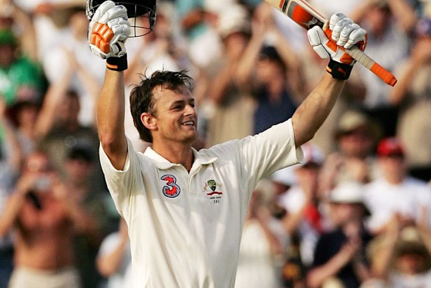 Australia's Adam Gilchrist is second with a ton off 57 balls against England.