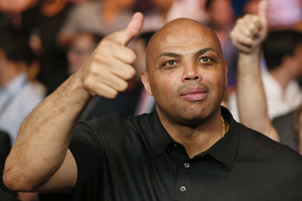 Basketball legend Charles Barkley.
