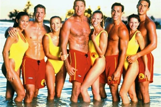 David Hasselhoff, Simmone Jade Mackinnon, Jason Momoa, Baywatch Hawaii, Baywatch