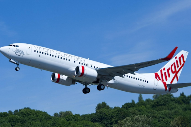 Virgin Australia Boeing 737-800 plane