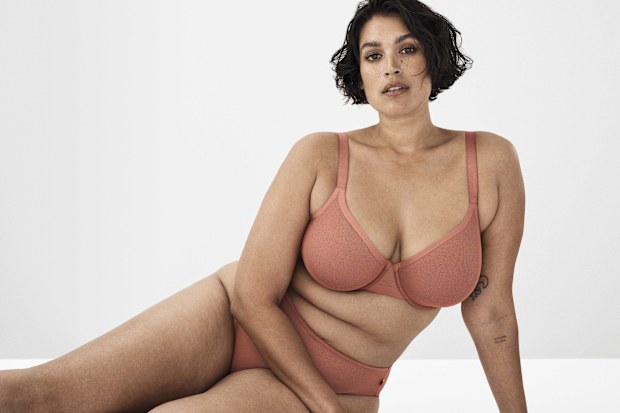 Jennifer Atilémile for Berlei's Because campaign.