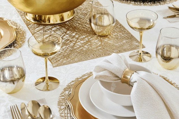Kmart gold christmas