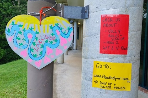 Lismore flood relief