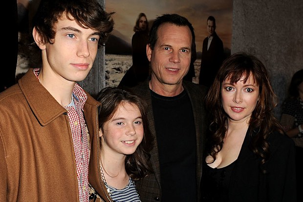 Bill Paxton with his family.