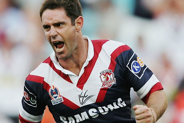 Brad Fittler of the Roosters. (2004)