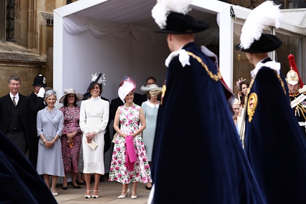order of the garter kate and william