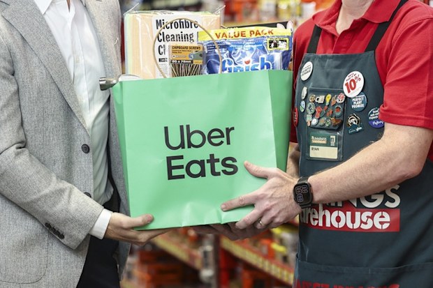 bunnings partnership with uber eats