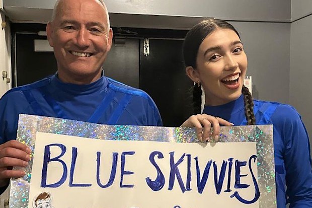 Anthony Field and daughter Lucia The Wiggles